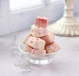 Freeze dried coated yogurt chunks