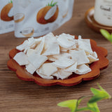 Freeze dried coconut slices